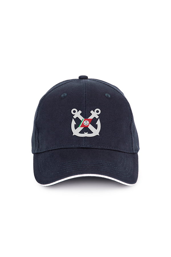 Cappello con Visiera Navy